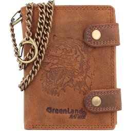 Greenland Nature Billetera Montenegro de cuero RFID 9 cm  Modelo 4