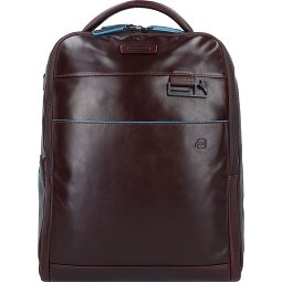 Piquadro Blue Square Revamp Mochila de negocios Piel natural 37 cm Compartimento para laptop  Modelo 1