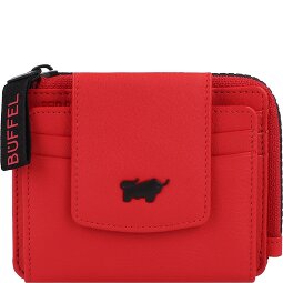 Braun Büffel Capri Estuche para tarjetas de crédito Protección RFID Piel 11 cm  Modelo 1
