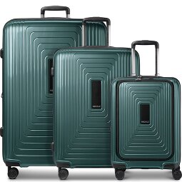 Redolz Essentials 14 4 ruedas Set de maletas 3 piezas Con fuelle expandible  Modelo 5