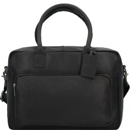 Burkely Maletín Vintage Mitch Piel 39 cm Compartimento para portátil  Modelo 1