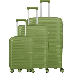 Travelite Pacific 4 ruedas Juego de maletas 3 piezas  Modelo 1