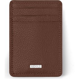 Redolz Tarjetero de piel Essentials RFID 7 cm con pinza para billetes  Modelo 2