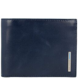 Piquadro Estuche cuadrado azul para tarjetas de crédito Piel 12,5 cm  Modelo 2