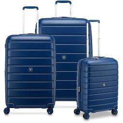 Roncato Relife 4 ruedas Juego de maletas 3 piezas con pliegue de expansión  Modelo 1