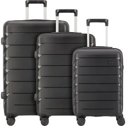 d&n Travel Line 4100 4 ruedas Juego de maletas 3 piezas  Modelo 1