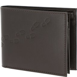 oxmox Leather Cartera Bloqueo RFID Piel natural 10 cm  Modelo 3