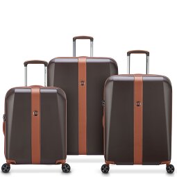 Delsey Paris Promenade Hard 2.0 4 ruedas Juego de maletas 3 piezas  Modelo 3