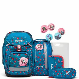 Ergobag Set de mochilas escolares 6pcs incl. Klettie Set  Modelo 3