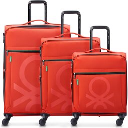 Delsey Paris x United Colors of Benetton Colour Block Juego de maletas de 4 ruedas 3 pcs.  Modelo 2