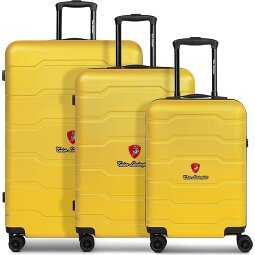 Tonino Lamborghini Bologna 4 ruedas Set de maletas 3 piezas  Modelo 3