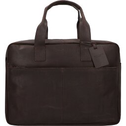 Burkely Maletín Vintage River Piel 41 cm Compartimento para portátil  Modelo 1