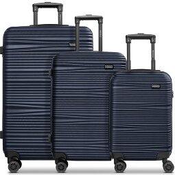 Redolz Essentials 16 3-SET 4 ruedas Set de maletas 3 piezas  Modelo 4