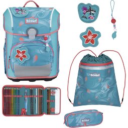 Scout Neo Exklusiv Safety Light Juego de mochilas escolares 5 piezas  Modelo 1