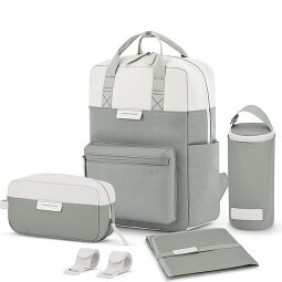 Kapten & Son Juego de mochilas cambiables Bergen 4 pzs. compartimento para portátil  Modelo 3