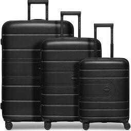 Redolz Essentials 11 4 ruedas Juego de maletas 3 piezas con pliegue de expansión  Modelo 2