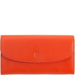 DuDu Cartera Gandia colorida de cuero RFID 19 cm  Modelo 4
