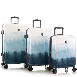 Heys Black Camo 4 ruedas Juego de maletas 3 piezas con pliegue de expansión  Modelo 2