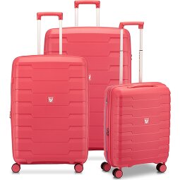 Roncato Skyline 2.0 4 ruedas Juego de maletas 3 piezas con pliegue de expansión  Modelo 7