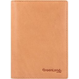 Greenland Nature Funda de color suave para pasaporte de cuero RFID 12 cm  Modelo 2