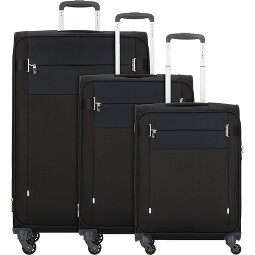 Samsonite Citybeat 4 ruedas Juego de maletas 3 piezas con pliegue de expansión  Modelo 1