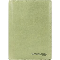 Greenland Nature Funda de color suave para pasaporte de cuero RFID 12 cm  Modelo 5
