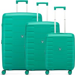 Roncato Skyline 2.0 4 ruedas Juego de maletas 3 piezas con pliegue de expansión  Modelo 8