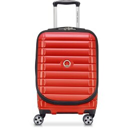 Delsey Paris Trolley de cabina Shadow 5.0 de 4 ruedas Compartimento para portátil de 55 cm con pliegue de expansión  Modelo 4