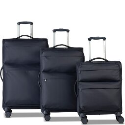 Worldpack Kyoto 4 ruedas Set de maletas 3 piezas Con fuelle expandible  Modelo 2