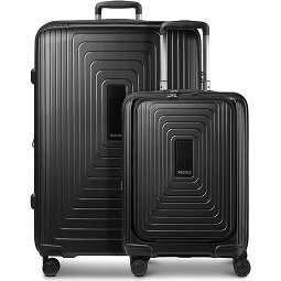 Redolz Juego de maletas Essentials 14 de 4 ruedas Compartimento para portátil de 2 piezas con pliegue extensible  Modelo 2