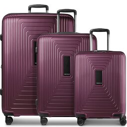 Redolz Essentials 14 4 ruedas Set de maletas 3 piezas Con fuelle expandible  Modelo 1