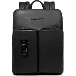 Piquadro Harper Mochila de día Piel 38 cm Compartimento para el portátil  Modelo 1
