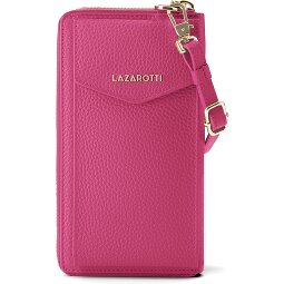 Lazarotti Bologna Cartera de piel con cremallera Funda para teléfono móvil Piel 19 cm  Modelo 4