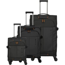 Travelite Briize 4 ruedas Juego de maletas 3 piezas con pliegue de expansión  Modelo 3