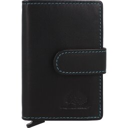 Greenburry Nappa Estuche para tarjetas de crédito Protección RFID Piel 7 cm  Modelo 4