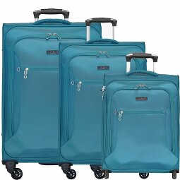 d&n Juego de maletas Travel Line 6400 de 2-4 rodillos 3pcs.  Modelo 3