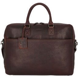Burkely Maletín Antique Avery Piel 46 cm Compartimento para portátil  Modelo 2