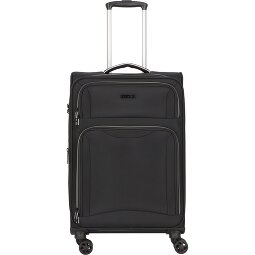 d&n Travel Line 9204 4 ruedas Carrito M 66 cm con pliegue de expansión  Modelo 2