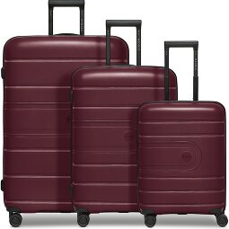 Redolz Essentials 11 4 ruedas Set de maletas 3 piezas Con fuelle expandible  Modelo 3