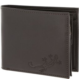 oxmox Leather Cartera Bloqueo RFID Piel natural 10 cm  Modelo 12