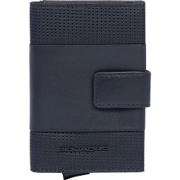 Piquadro PQ-Earth Estuche para tarjetas de crédito Protección RFID Piel 6.5 cm  Modelo 1
