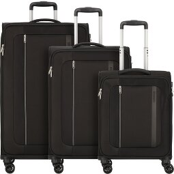 American Tourister Blazing Ride 4 ruedas Juego de maletas 3 piezas con pliegue de expansión  Modelo 1