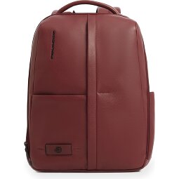 Piquadro Russell Mochila de negocios Protección RFID Piel 42 cm Compartimento para el portátil  Modelo 2
