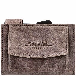 SecWal Funda para tarjetas de crédito Cartera RFID Piel 9 cm  Modelo 2