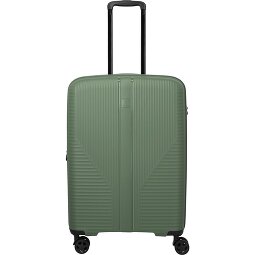 Travelite Air Stripe 4 ruedas Carrito M 66 cm con pliegue de expansión  Modelo 1