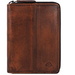 Greenburry Destressed Cartera Protección RFID Piel 13 cm  Modelo 4