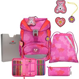 DerDieDas Juego de mochilas escolares ErgoFlex 5pcs.  Modelo 9