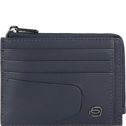 Piquadro Akron Estuche para tarjetas de crédito Protección RFID Piel 11.5 cm  Modelo 2