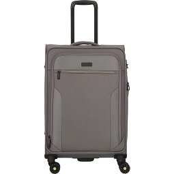 d&n Travel Line 9704 4 ruedas Carrito M 68 cm con pliegue de expansión  Modelo 3
