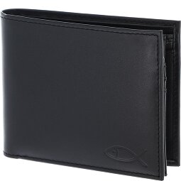 oxmox Leather Cartera Bloqueo RFID Piel natural 12 cm  Modelo 6